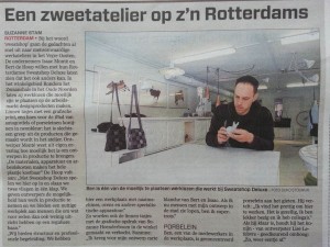 Artikel Algemeen Dagblad Rotterdam 3 mei 2013